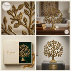 Golden Tree of Life Decorative Showpiece