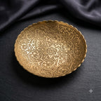Premium Handcrafted Brass Decorative Plate