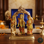 Ram Darbar Idol for Home Temple