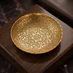 Premium Handcrafted Brass Decorative Plate
