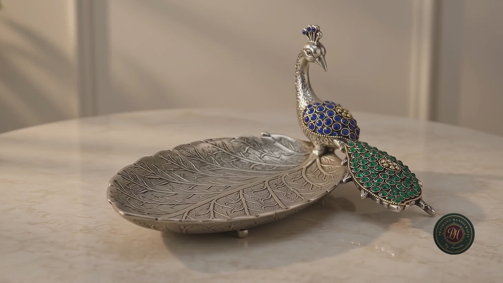 Peacock Decorative Tray
